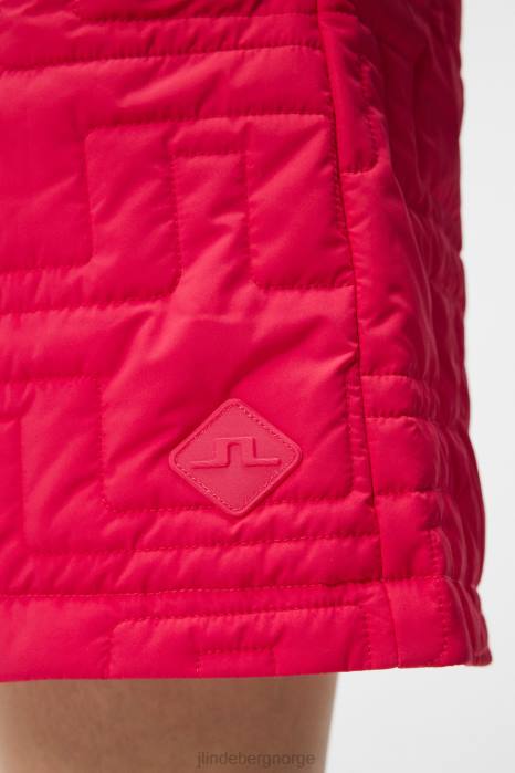 J.Lindeberg kvinner blomstrede shorts rosenrød klær F8641698