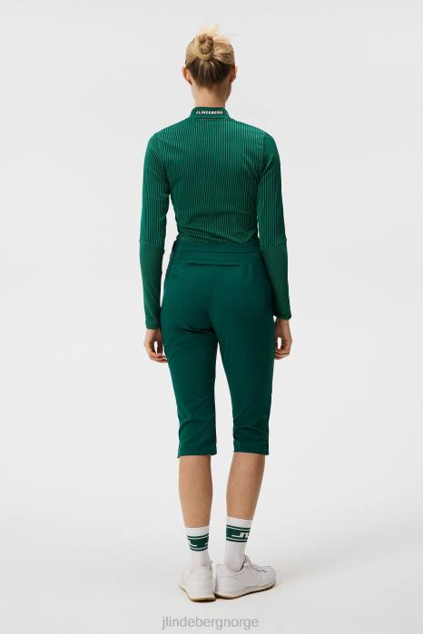 J.Lindeberg kvinner dilara capri bukse regnskog klær F8641737