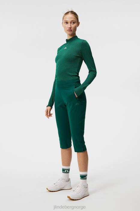 J.Lindeberg kvinner dilara capri bukse regnskog klær F8641737