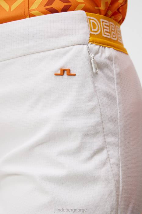 J.Lindeberg kvinner eleonora bukse hvit klær F8641733