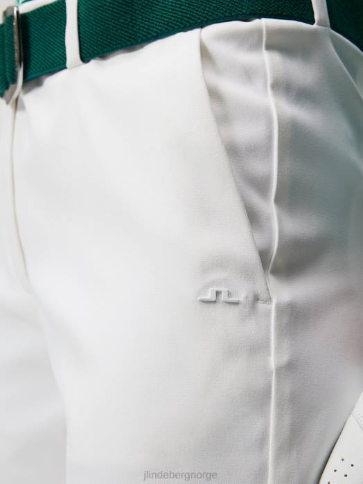 J.Lindeberg kvinner gwen lange shorts hvit klær F8641748
