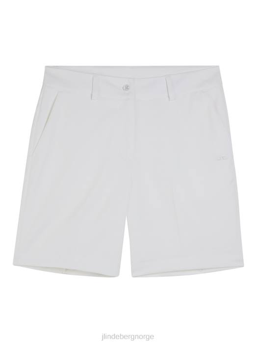 J.Lindeberg kvinner gwen lange shorts hvit klær F8641748