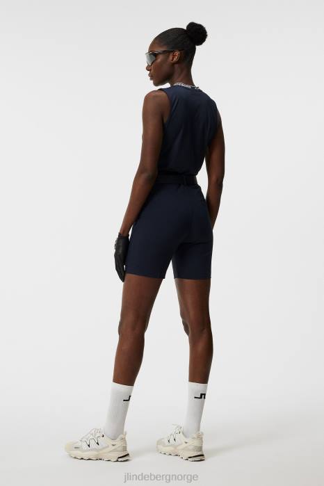 J.Lindeberg kvinner gwen lange shorts marinen klær F8641750
