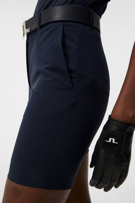 J.Lindeberg kvinner gwen lange shorts marinen klær F8641750