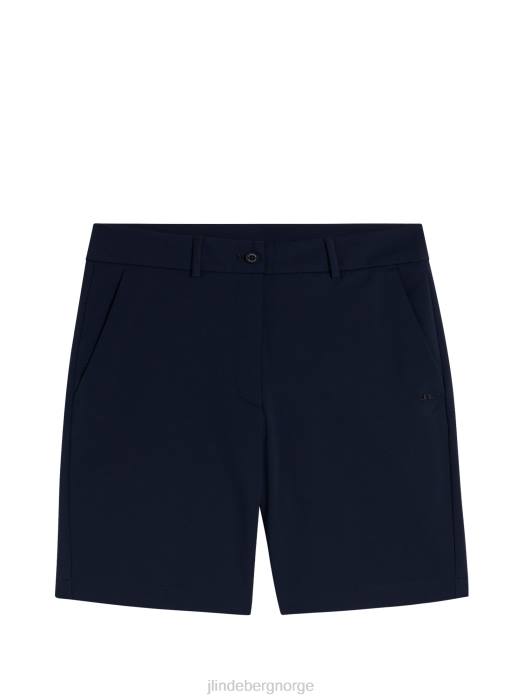 J.Lindeberg kvinner gwen lange shorts marinen klær F8641750