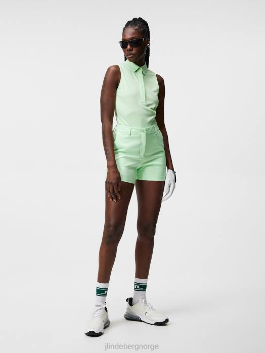 J.Lindeberg kvinner gwen shorts patina grønn klær F8641744