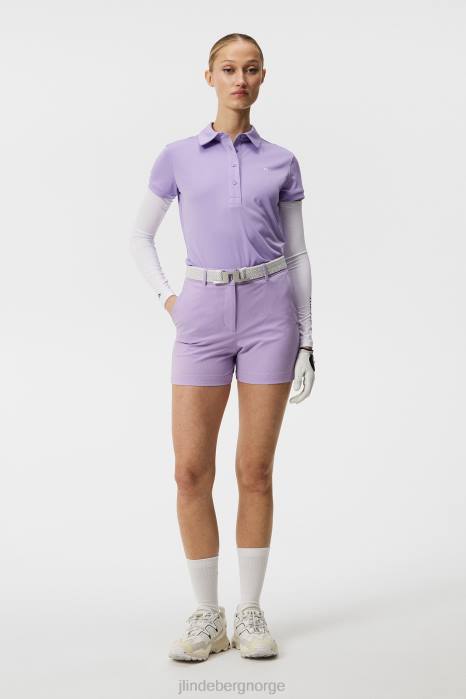 J.Lindeberg kvinner gwen shorts sand verbena klær F8641711