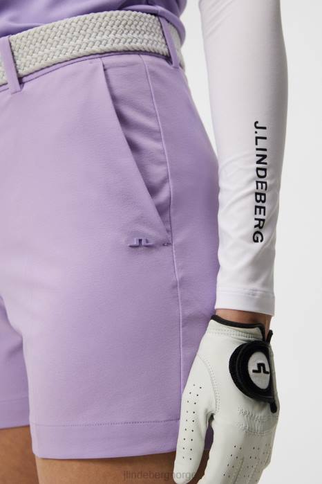 J.Lindeberg kvinner gwen shorts sand verbena klær F8641711