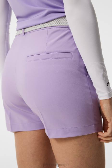 J.Lindeberg kvinner gwen shorts sand verbena klær F8641711