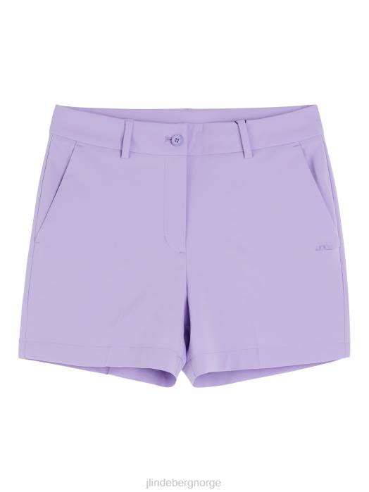 J.Lindeberg kvinner gwen shorts sand verbena klær F8641711