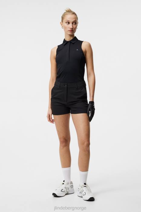 J.Lindeberg kvinner gwen shorts svart klær F8641743