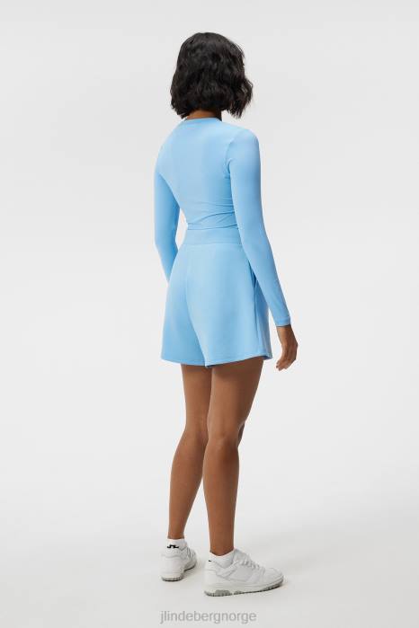 J.Lindeberg kvinner iniko shorts liten gutt blå klær F8641707