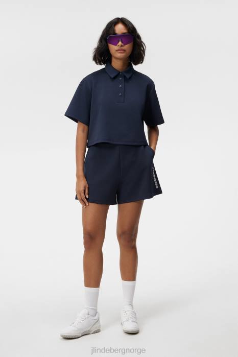J.Lindeberg kvinner iniko shorts marinen klær F8641706