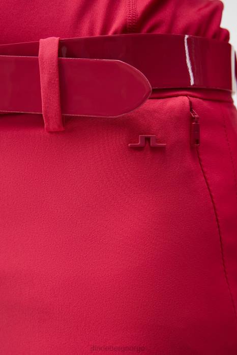 J.Lindeberg kvinner pia bukse rosenrød klær F8641703