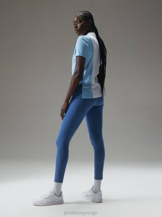 J.Lindeberg kvinner zena tights blå horisont klær F8641762