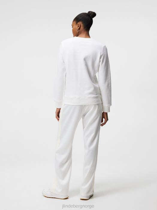 J.Lindeberg kvinner alfa genser hvit klær F8641898