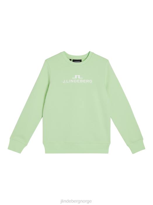J.Lindeberg kvinner alfa genser patina grønn klær F8641899