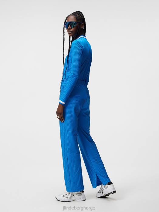 J.Lindeberg kvinner iman bukse lapis blå klær F8641881