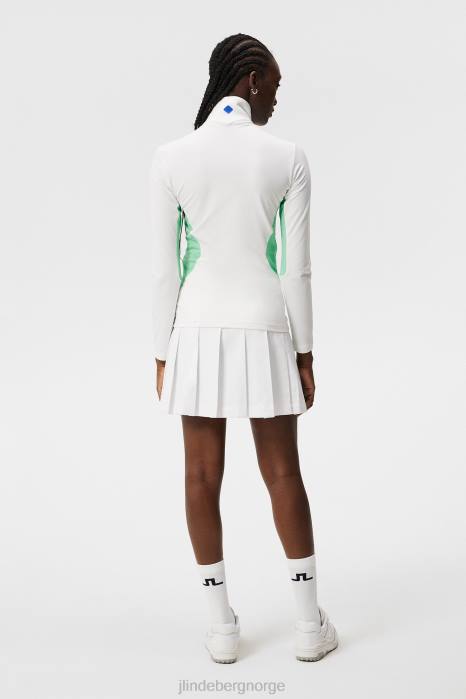 J.Lindeberg kvinner kaker mellomlag hvit klær F8641800