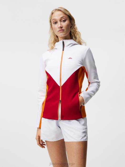 J.Lindeberg kvinner krystall hette chilipepper klær F8641868