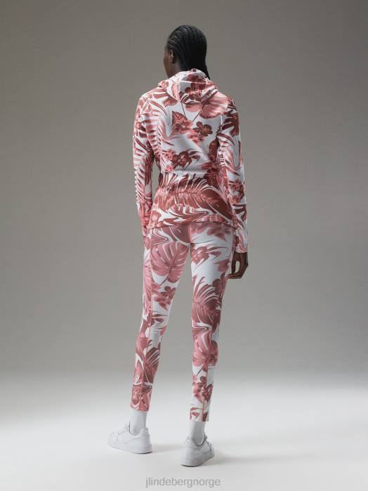 J.Lindeberg kvinner lufttrykk kvart hette hibiskus rosa klær F8641903