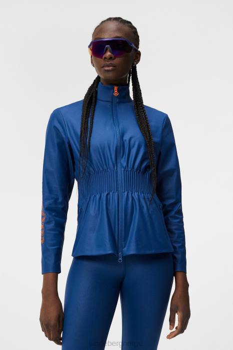 J.Lindeberg kvinner måneskinn mellomlag eiendom blå klær F8641778