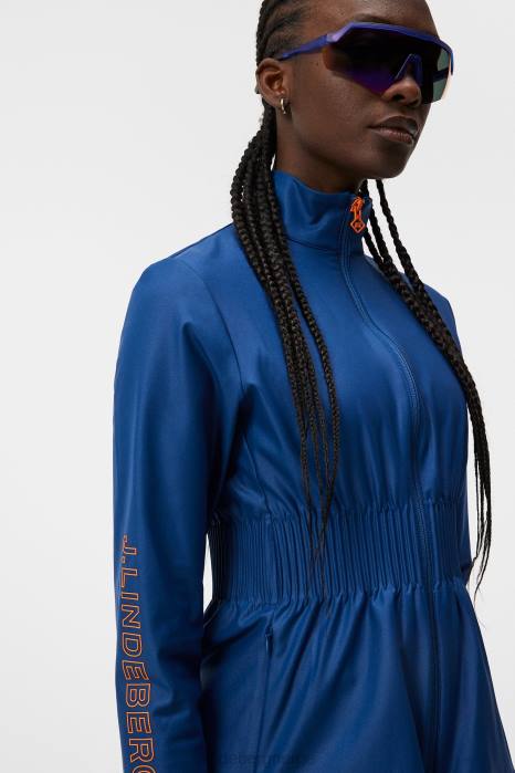 J.Lindeberg kvinner måneskinn mellomlag eiendom blå klær F8641778