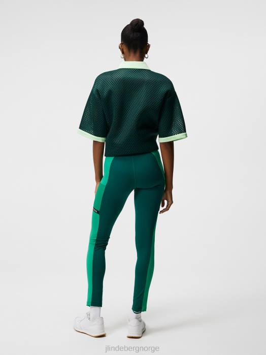 J.Lindeberg kvinner marge tights regnskog klær F8641883