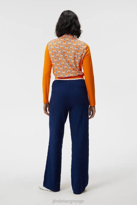 J.Lindeberg kvinner marilyn halv glidelås mellomlag overflod klær F8641799