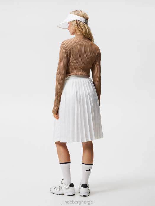 J.Lindeberg kvinner roxy strikket genser tiger brun klær F8641836