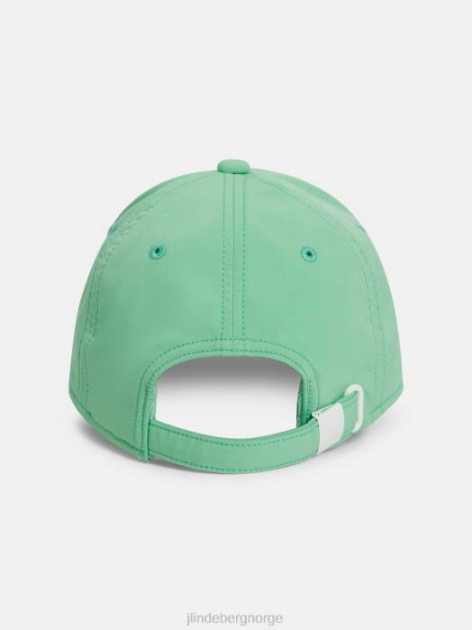 J.Lindeberg kvinner anga cap jadekrem tilbehør F8641967