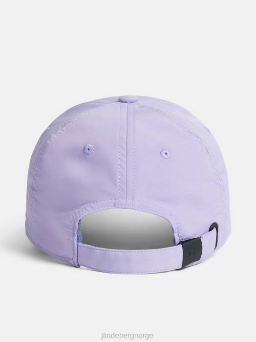 J.Lindeberg kvinner anga cap søt lavendel tilbehør F8641963