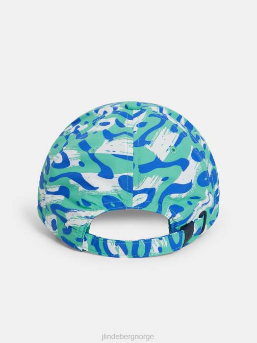 J.Lindeberg kvinner arlene cap caldera jade krem tilbehør F8641952