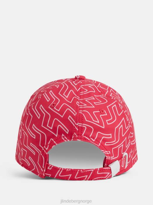 J.Lindeberg kvinner asta print cap azalea bridge swirl tilbehør F8642000