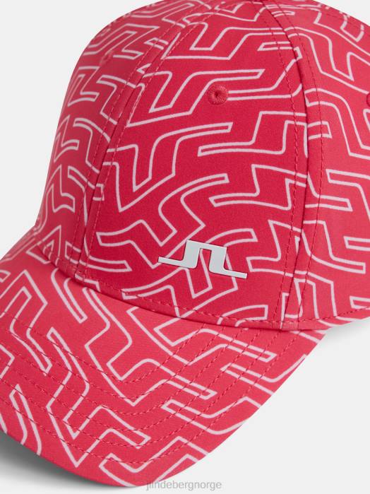 J.Lindeberg kvinner asta print cap azalea bridge swirl tilbehør F8642000