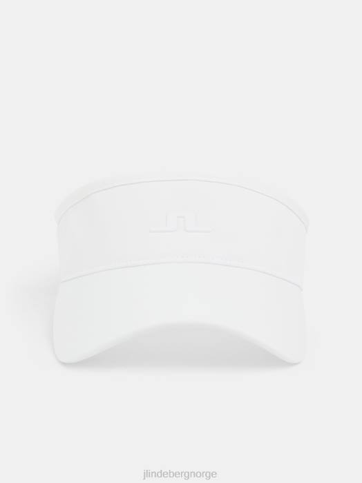 J.Lindeberg kvinner yada visir hvit tilbehør F8642019