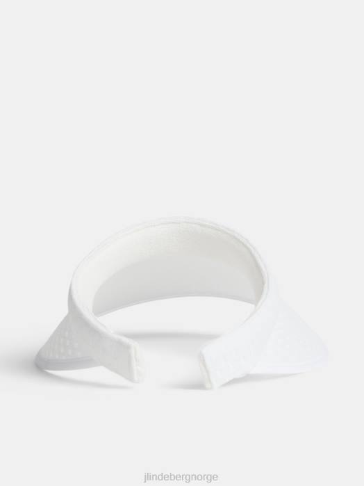 J.Lindeberg kvinner zenna diadem visir hvit tilbehør F8641941