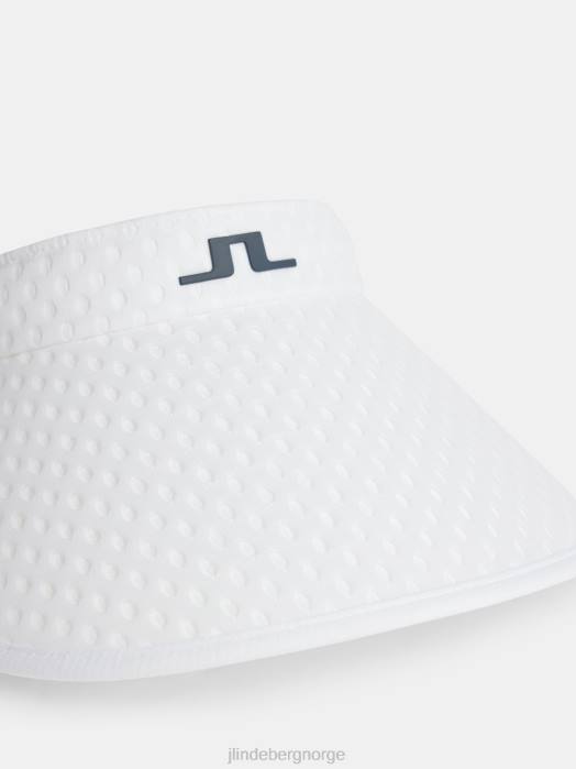 J.Lindeberg kvinner zenna diadem visir hvit tilbehør F8641941