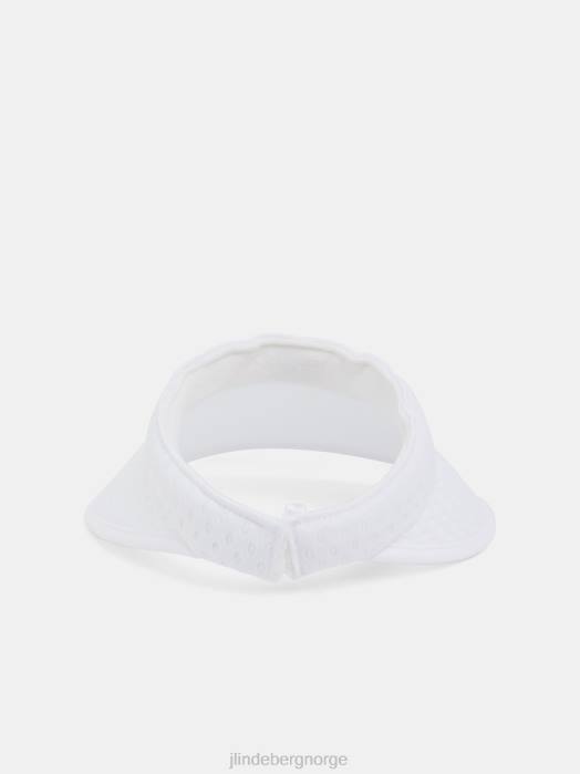 J.Lindeberg kvinner zenna diadem visir hvit tilbehør F8641986