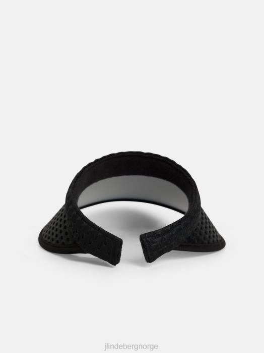 J.Lindeberg kvinner zenna diadem visir svart tilbehør F8641942