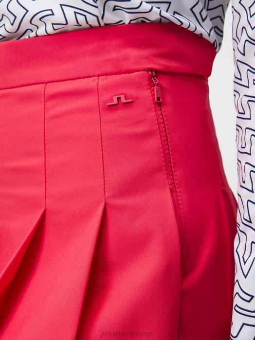 J.Lindeberg kvinner adina skjørt asalea klær F8641679