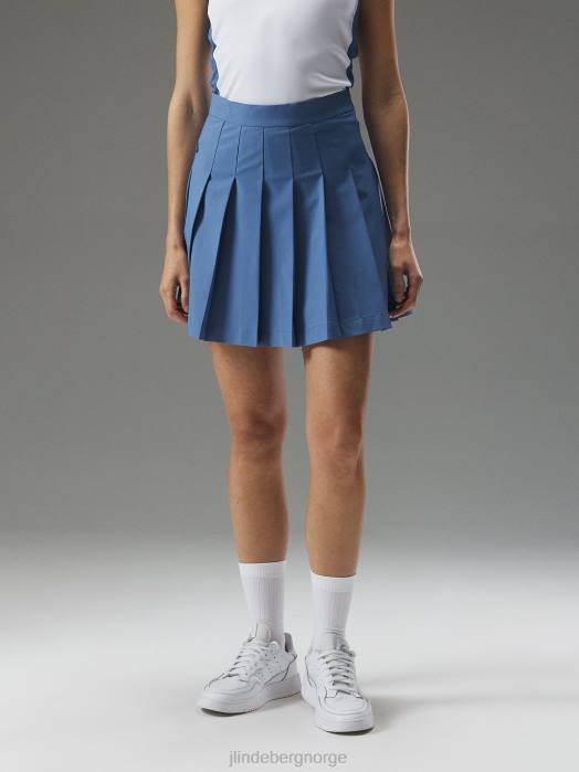 J.Lindeberg kvinner adina skjørt blå horisont klær F8641686