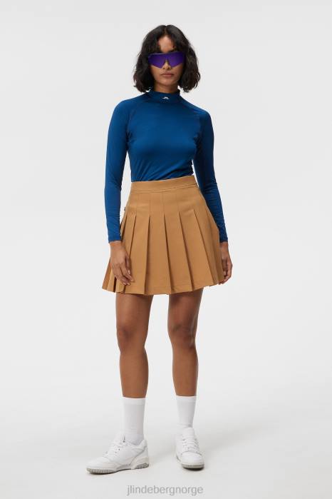 J.Lindeberg kvinner adina skjørt chipmunk klær F8641571