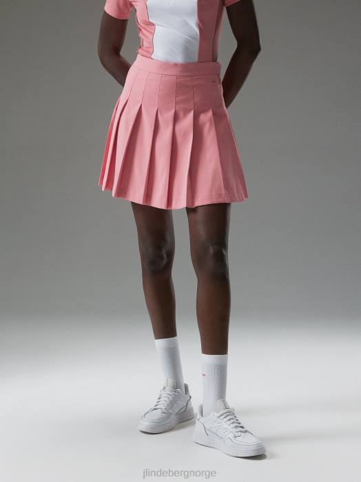 J.Lindeberg kvinner adina skjørt jordbæris klær F8641687