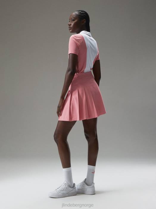 J.Lindeberg kvinner adina skjørt jordbæris klær F8641687