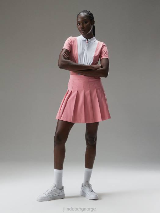 J.Lindeberg kvinner adina skjørt jordbæris klær F8641687