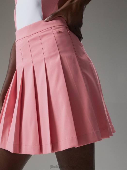 J.Lindeberg kvinner adina skjørt jordbæris klær F8641687