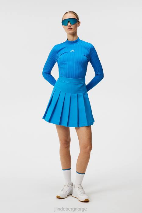 J.Lindeberg kvinner adina skjørt strålende blå klær F8641680