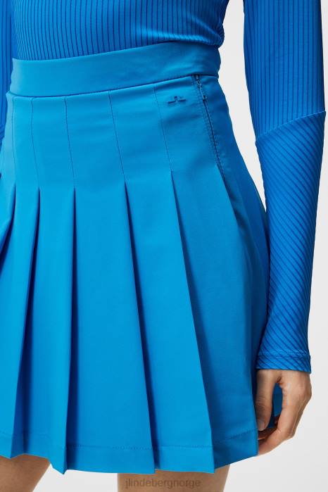 J.Lindeberg kvinner adina skjørt strålende blå klær F8641680