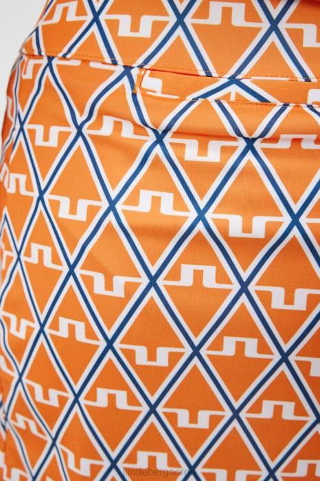 J.Lindeberg kvinner amelie mellomlangt skjørt overdådig diamant klær F8641580